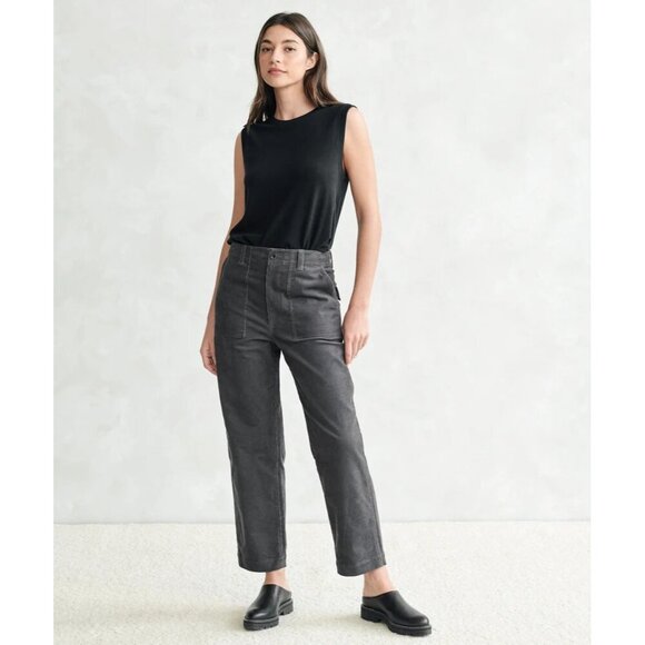 Jenni Kayne Easy Tank Womens Size L Minimalist Knit Pullover Clean Girl Shirt - Picture 1 of 11